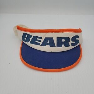 Vintage Chicago Bears‎ NFL Official Licensed Product Russ Hat Sun Visor Rare